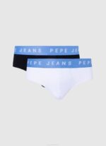muškarci crno 2 paketa rastezljivih pamučnih gaćica Pepe Jeans JZ8H1152 - Slika 4