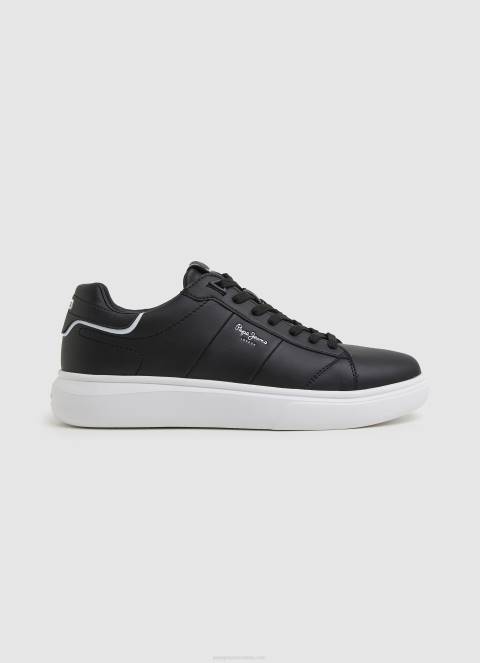 muskarci_crno_eaton_part_kozne_tenisice_pepe_jeans_jz8h1198.jpg muškarci crno eaton part kožne tenisice Pepe Jeans JZ8H1198 - Slika 1
