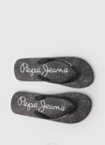 muškarci crno whale bandana japanke za plažu Pepe Jeans JZ8H1284 - Slika 2