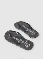 muškarci crno whale bandana japanke za plažu Pepe Jeans JZ8H1284 - Slika 4