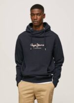 muškarci dulwich džemper s logotipom visoke gustoće Pepe Jeans JZ8H902