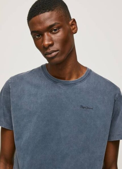 muškarci dulwich pamučna majica s otisnutim logotipom Pepe Jeans JZ8H948
