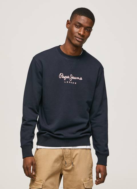 muskarci_dulwich_pamucni_dzemper_s_otisnutim_logotipom_pepe_jeans_jz8h884.jpg muškarci dulwich pamučni džemper s otisnutim logotipom Pepe Jeans JZ8H884 - Slika 1