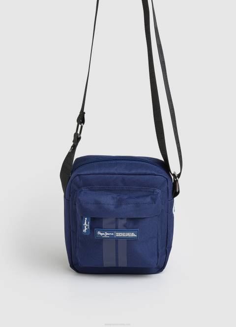 muškarci jarman ruksak od tkanine s linijskim detaljima Pepe Jeans JZ8H1293 - Slika 5
