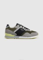 muškarci kaki zelena london one kombinirane tenisice Pepe Jeans JZ8H1223