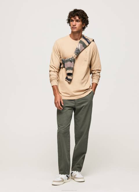 muskarci_kamen_pamucna_majica_dugih_rukava_pepe_jeans_jz8h913.jpg muškarci kamen pamučna majica dugih rukava Pepe Jeans JZ8H913 - Slika 1