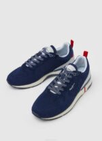 muškarci mornarica london pro kombinirane tenisice Pepe Jeans JZ8H1230 - Slika 3
