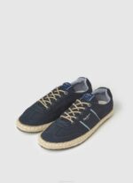 muškarci mornarica turističke tenisice s međupotplatom od jute Pepe Jeans JZ8H1252 - Slika 3