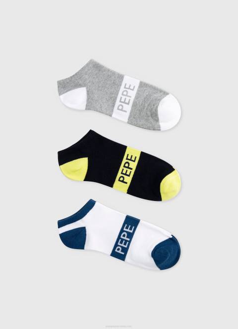 muskarci_multi_3_paketa_carapa_za_gleznjeve_pepe_jeans_jz8h1150.jpg muškarci multi 3 paketa čarapa za gležnjeve Pepe Jeans JZ8H1150 - Slika 1
