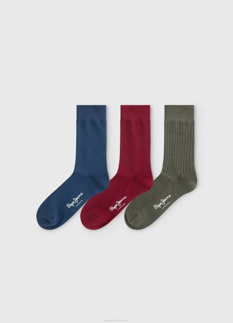 muskarci_multi_pakiranje_od_3_duge_carape_pepe_jeans_jz8h1164.jpg muškarci multi Pakiranje od 3 duge čarape Pepe Jeans JZ8H1164 - Slika 1