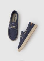 muškarci ocean čamac tenisice od brušene kože Pepe Jeans JZ8H1193 - Slika 2