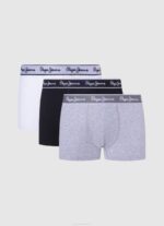 muškarci ozzy 3 pakiranja rastezljivih pamučnih bokserica Pepe Jeans JZ8H1162 - Slika 4