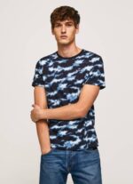 muškarci ozzy majica s kamuflažnim printom Pepe Jeans JZ8H922