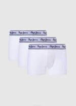 muškarci sivi lapor 3 pakiranja rastezljivih pamučnih bokserica Pepe Jeans JZ8H1160 - Slika 3