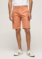 muškarci tikvica naranča pamučne chino kratke hlače Pepe Jeans JZ8H1132 - Slika 2