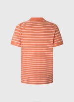 muškarci tikvica naranča polo majica s prugastim printom Pepe Jeans JZ8H1091 - Slika 2
