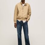 muškarci traper kingston traperice regularnog struka s patentnim zatvaračem Pepe Jeans JZ8H798