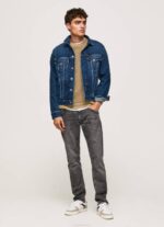 muškarci traper track traperice srednjeg kroja Pepe Jeans JZ8H800