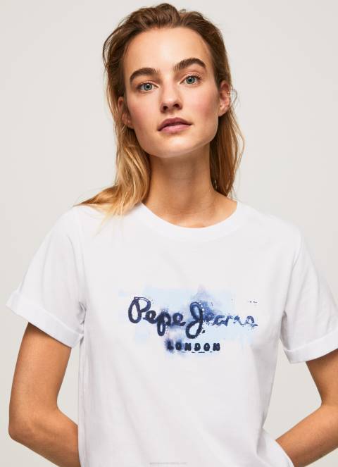 zene_bijela_pamucna_majica_s_gradijentnim_logotipom_pepe_jeans_jz8h421.jpg žene bijela pamučna majica s gradijentnim logotipom Pepe Jeans JZ8H421 - Slika 1