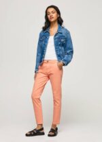 žene breskva maura obične chino hlače Pepe Jeans JZ8H308