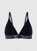 žene crno grudnjak od rastezljivog pamuka Pepe Jeans JZ8H548 - Slika 2