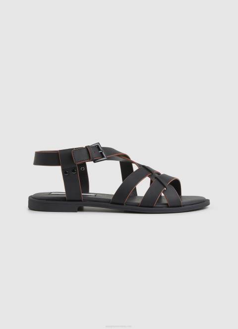 zene_crno_hayes_rimske_ravne_sandale_pepe_jeans_jz8h657.jpg žene crno hayes rimske ravne sandale Pepe Jeans JZ8H657 - Slika 1