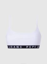 žene crno klasične gaćice s otisnutim logom Pepe Jeans JZ8H539 - Slika 5