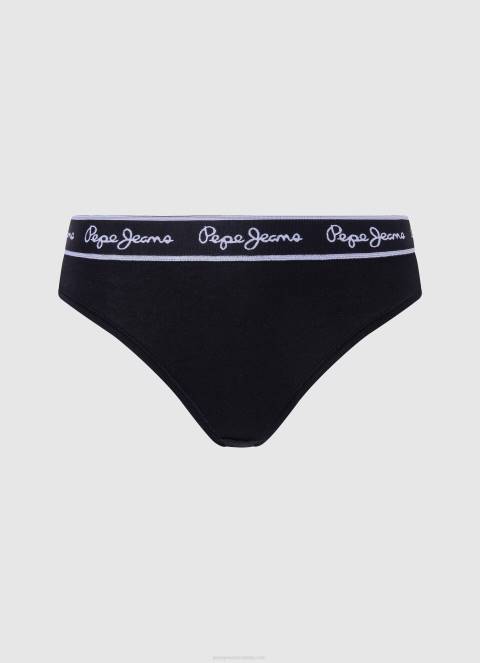 zene_crno_klasicne_tange_s_otisnutim_logom_pepe_jeans_jz8h549.jpg žene crno klasične tange s otisnutim logom Pepe Jeans JZ8H549 - Slika 1