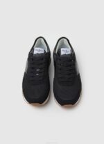 žene crno london troy kombinirane tenisice Pepe Jeans JZ8H611 - Slika 2