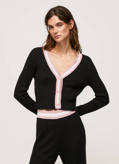 zene_crno_rebrasti_kardigan_s_v_izrezom_pepe_jeans_jz8h264.jpg žene crno rebrasti kardigan s v izrezom Pepe Jeans JZ8H264 - Slika 1