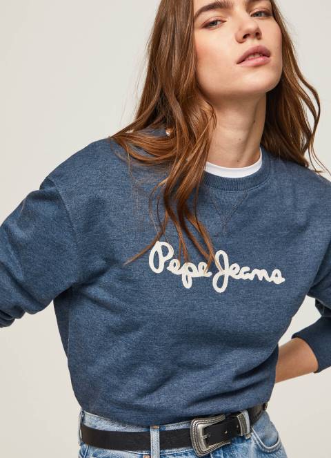 žene dulwich džemper s otisnutim logotipom Pepe Jeans JZ8H276 - Slika 3