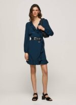 žene dulwich esha omotana kratka haljina Pepe Jeans JZ8H158