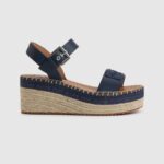 žene mornarica sandale na klin marke Witney Pepe Jeans JZ8H650