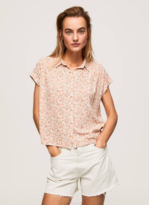 zene_multi_cvjetna_kosulja_kratkih_rukava_pepe_jeans_jz8h356.jpg žene multi cvjetna košulja kratkih rukava Pepe Jeans JZ8H356 - Slika 1