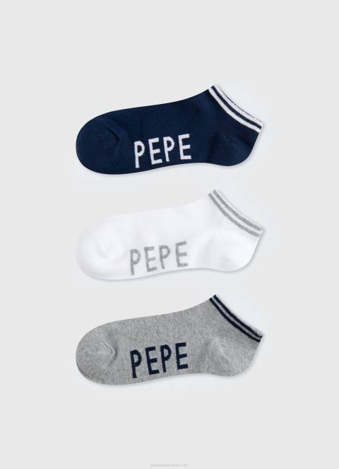 zene_multi_sandi_3_kom_carapa_pepe_jeans_jz8h547.jpg žene multi sandi 3 kom čarapa Pepe Jeans JZ8H547 - Slika 1