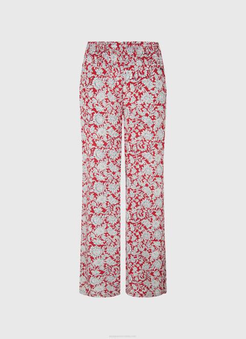 žene multi široke hlače s cvjetnim uzorkom Pepe Jeans JZ8H304 - Slika 5