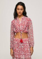 žene multi skraćena bluza s cvjetnim printom Pepe Jeans JZ8H363