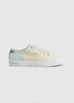 žene pastelni limun kenton road basic tenisice Pepe Jeans JZ8H634