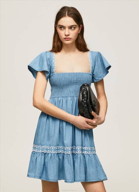 zene_plava_izvezena_haljina_od_trapera_pepe_jeans_jz8h164.jpg žene plava izvezena haljina od trapera Pepe Jeans JZ8H164 - Slika 1