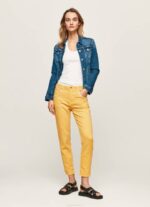 žene sjaj hlače opuštenog kroja s 5 džepova Pepe Jeans JZ8H317