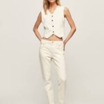 žene traper ljubičaste mom carrot fit traperice visokog struka Pepe Jeans JZ8H93