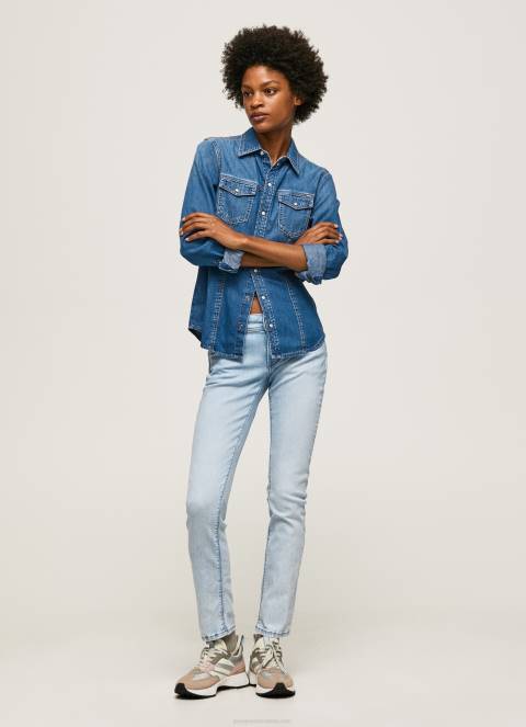 zene_traper_nove_brooke_traperice_srednjeg_kroja_pepe_jeans_jz8h10.jpg žene traper nove brooke traperice srednjeg kroja Pepe Jeans JZ8H10 - Slika 1