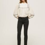 žene traper nove brooke traperice srednjeg struka redovnog kroja Pepe Jeans JZ8H7