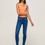 žene traper pixie traperice srednjeg kroja uskog kroja Pepe Jeans JZ8H50