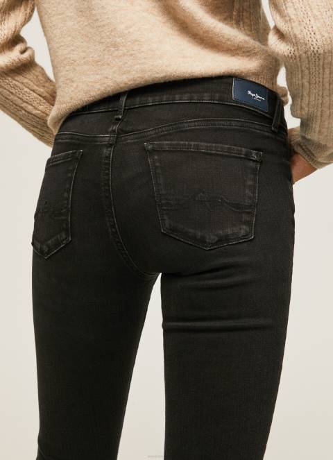 žene traper soho slim fit traperice srednjeg struka Pepe Jeans JZ8H56 - Slika 5