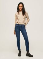 žene traper soho slim fit traperice srednjeg struka Pepe Jeans JZ8H57