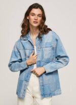 žene traper traper majica regularnog kroja Pepe Jeans JZ8H352