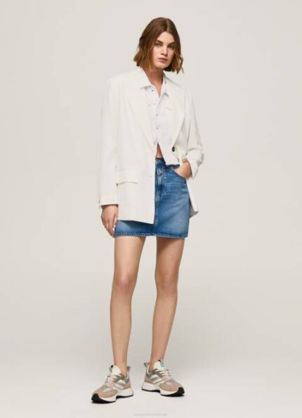 žene traper traper suknja regularnog kroja Pepe Jeans JZ8H495