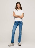 žene traper traperice srednjeg kroja nove generacije Pepe Jeans JZ8H14
