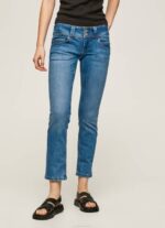 žene traper venus regular fit traperice niskog struka Pepe Jeans JZ8H33 - Slika 2